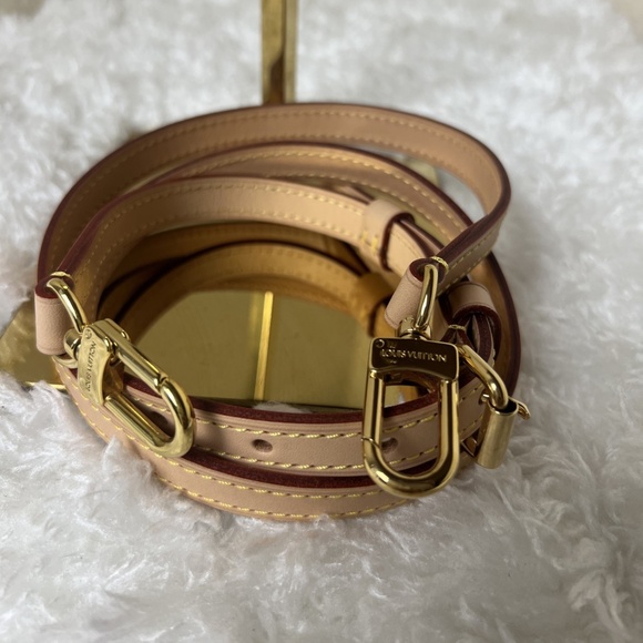 Louis Vuitton Adjustable Vachetta Leather Shoulder Strap - Picture 1 of 6